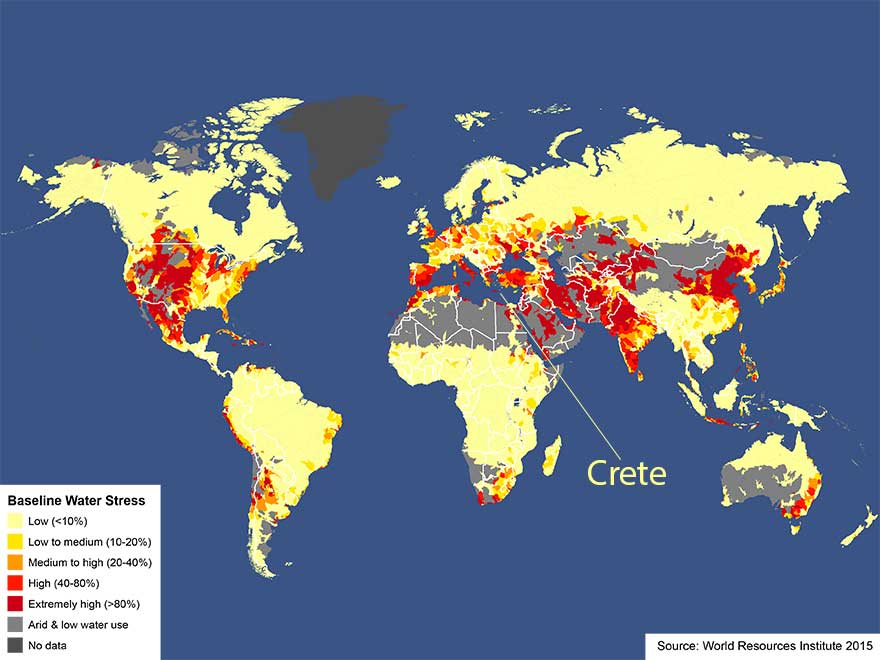 Map Water Stress