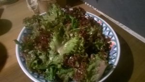 Mixed green salat,